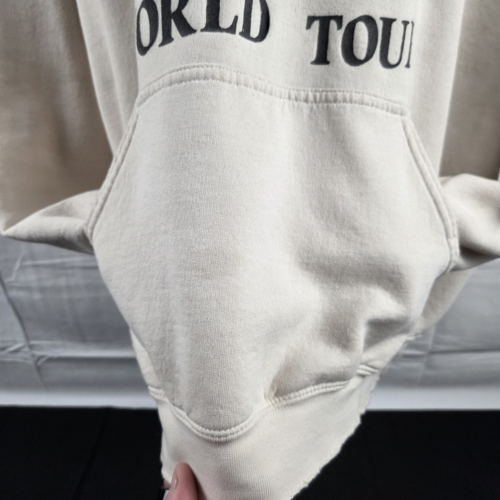 Vtg Made Worn AC/DC Hells Bell World Tour Hoodie Mens Medium Multicolor Pullover - Picture 6 of 6